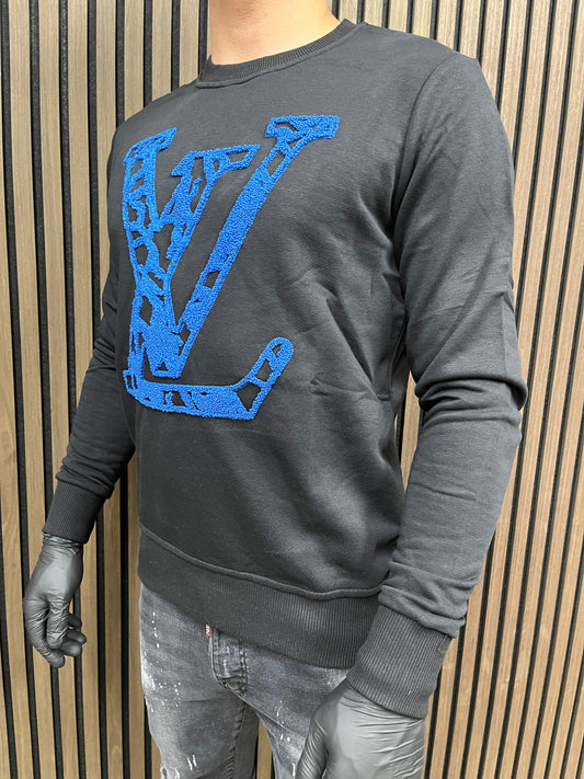 Louis Vuitton Trui - Blue LV