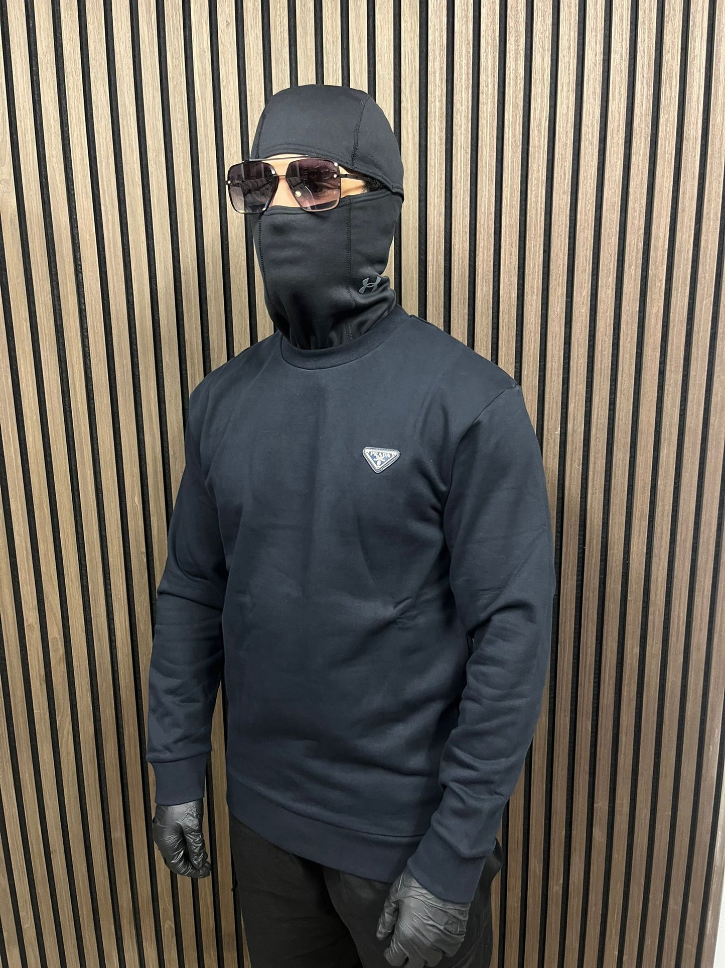 Prada Classic Trui - Navy