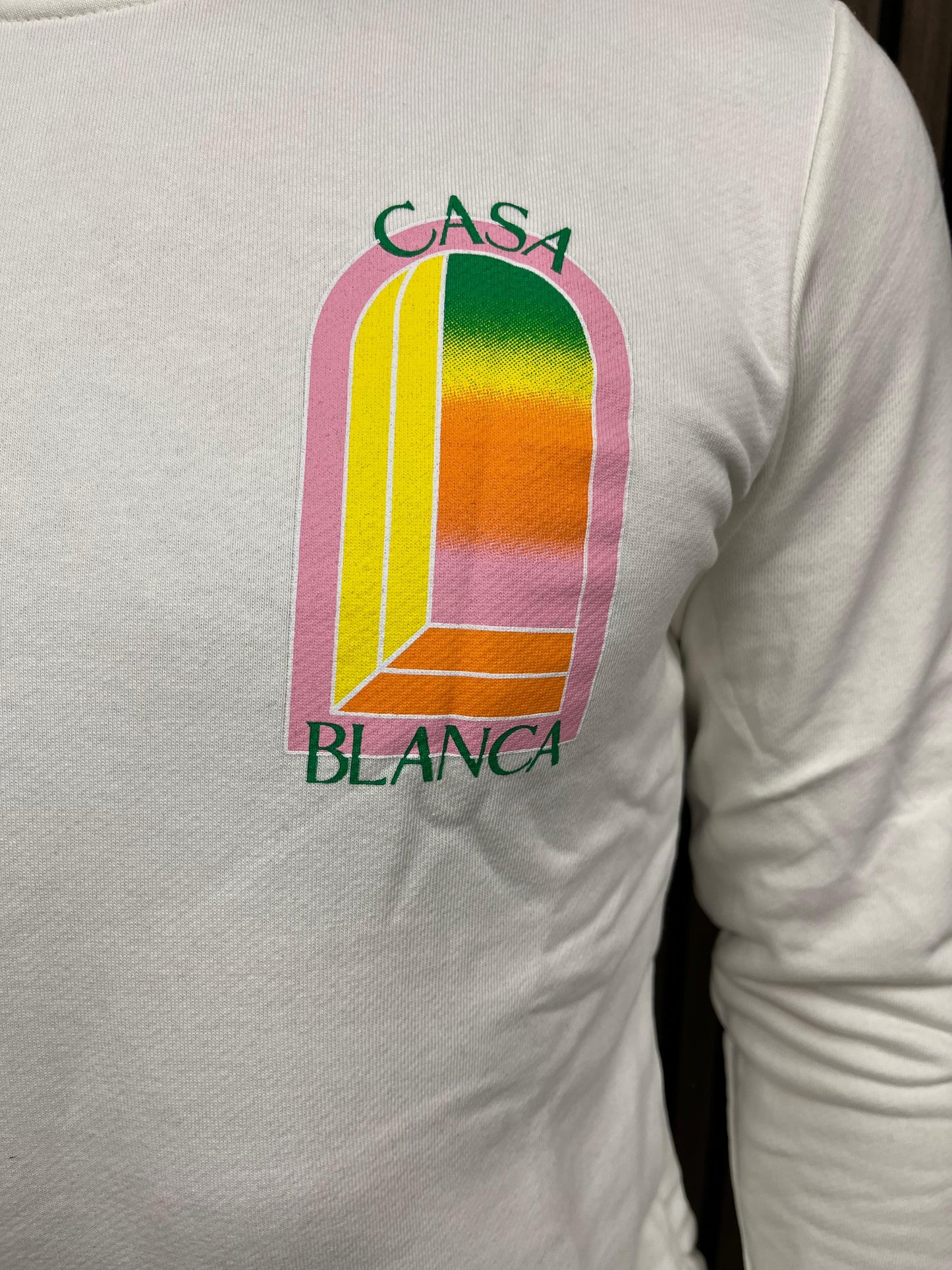 Casablanca Trui - Exentrique White