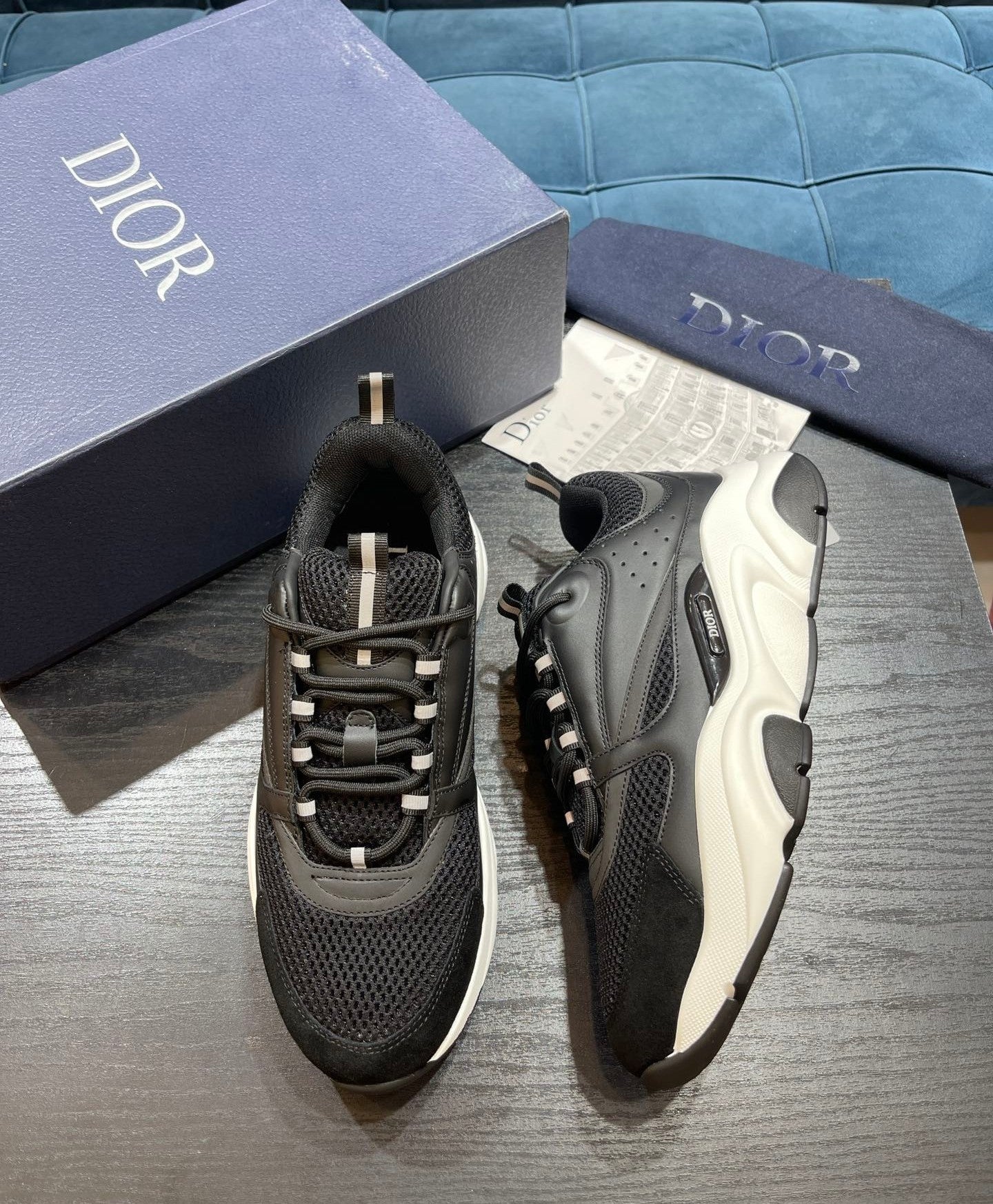 Dior B22 Zwart Wit