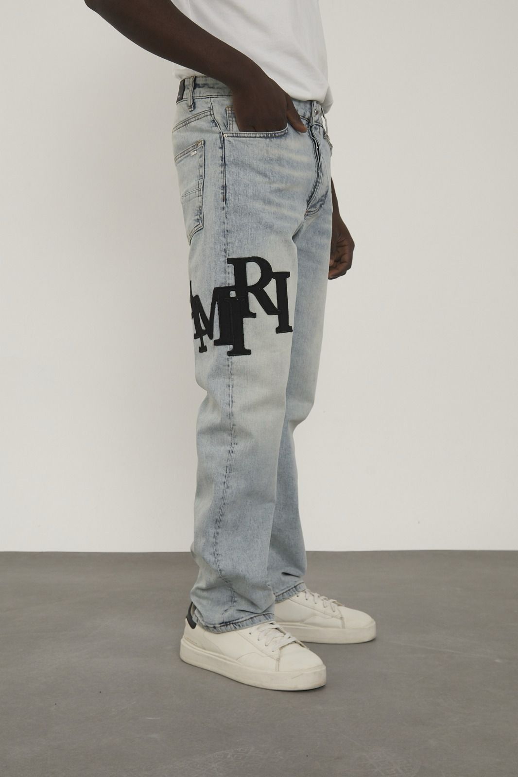 Amiri Jeans - Black Letters