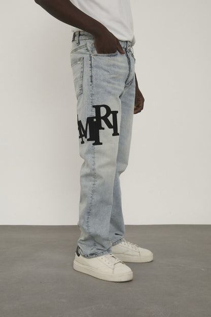 Amiri Jeans - Black Letters