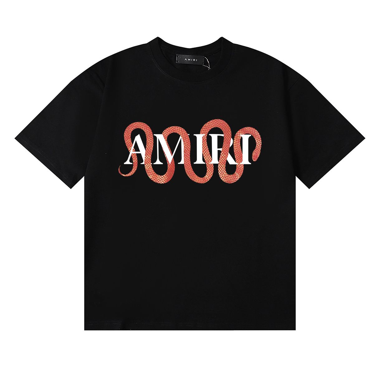 Amiri Snake Shirt - Zwart