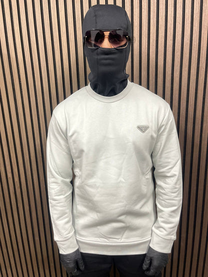 Prada Classic Trui - Steel Grey