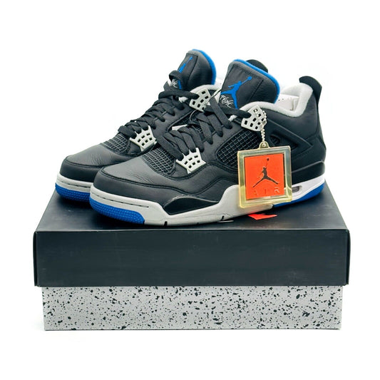 Jordan 4 Retro Royal Sneakers -Black Silver