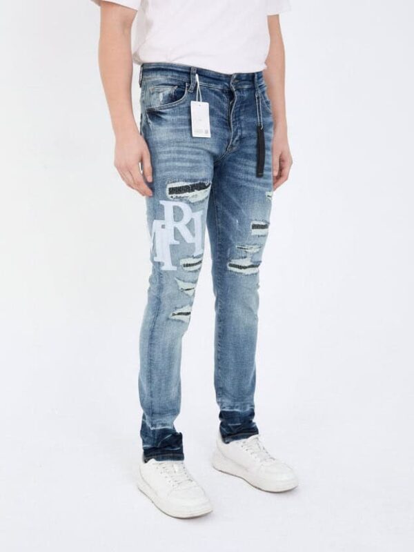 Amiri Jeans - White Letters