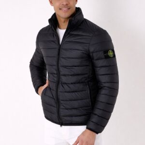 Stone Island Puffer Jacket- Black
