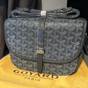 Goyard Belvedere Flap Bag - Grey