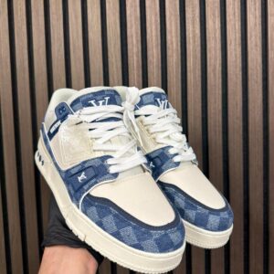 Louis Vuitton Trainers - Navy Damier