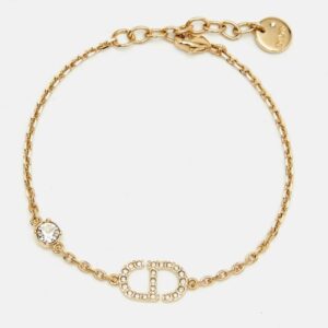 Dior Petit CD-armband Metaal met Goudkleurige Afwerking