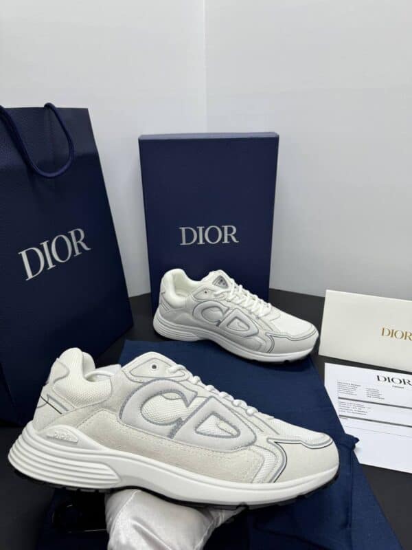 Dior B30 - White Suède