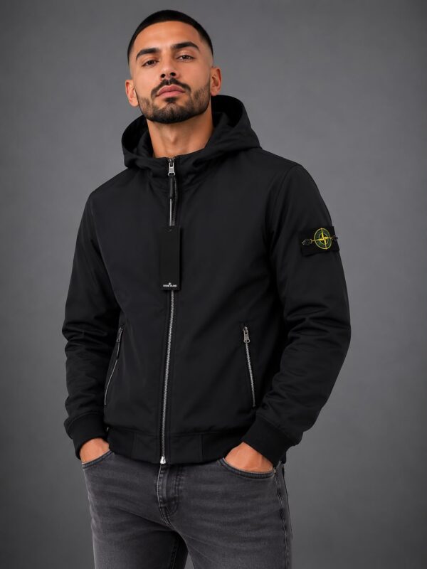 Stone Island Soft Shell - Black