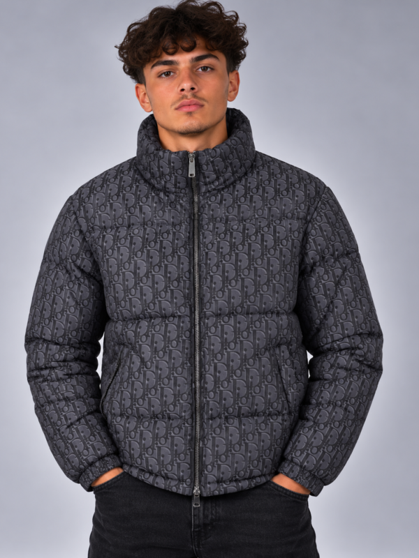 Dior Oblique Jas - black grey