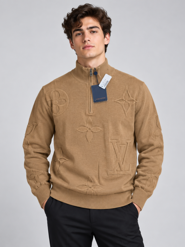 Louis Vuitton Quarter Zip  - Brown